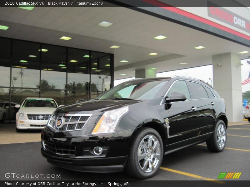 Black Raven / Titanium/Ebony 2010 Cadillac SRX V6