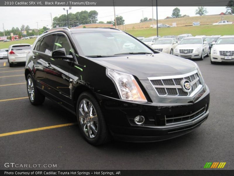 Black Raven / Titanium/Ebony 2010 Cadillac SRX V6