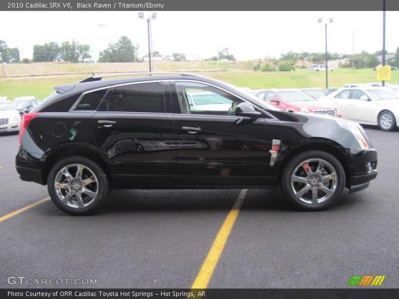Black Raven / Titanium/Ebony 2010 Cadillac SRX V6