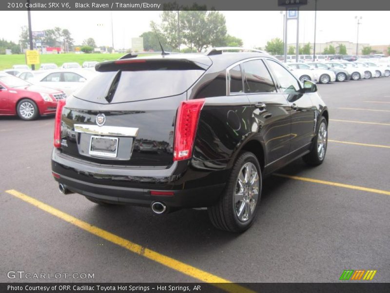 Black Raven / Titanium/Ebony 2010 Cadillac SRX V6