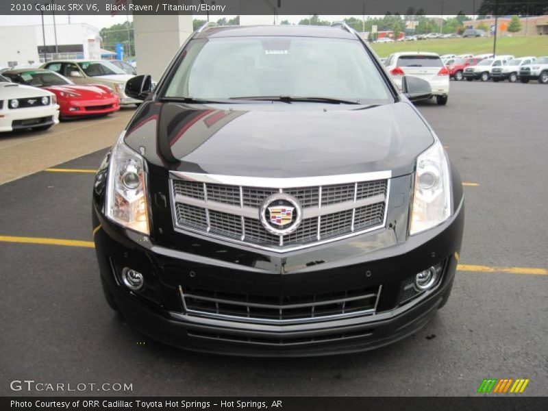 Black Raven / Titanium/Ebony 2010 Cadillac SRX V6