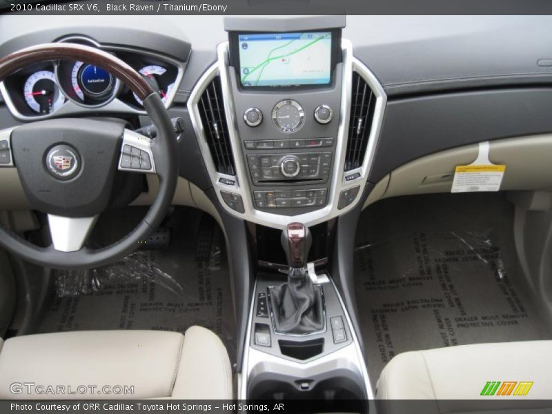 Black Raven / Titanium/Ebony 2010 Cadillac SRX V6