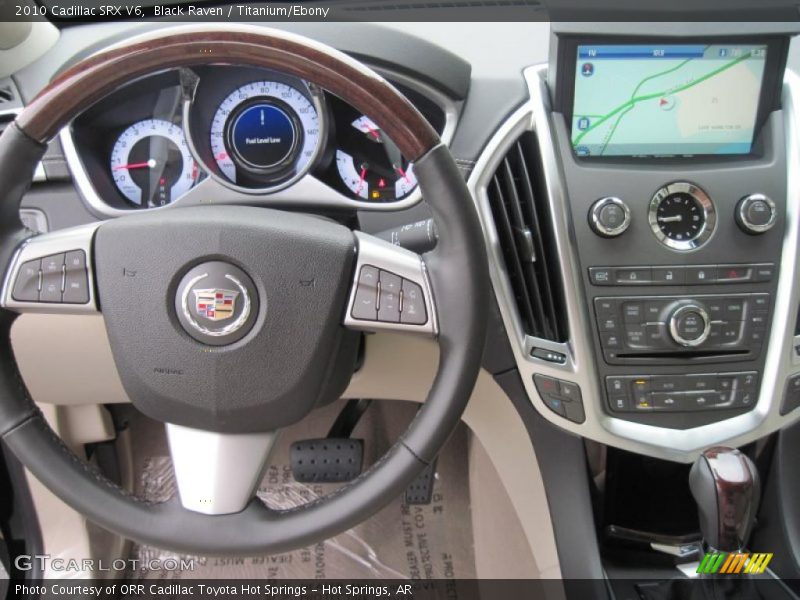 Black Raven / Titanium/Ebony 2010 Cadillac SRX V6
