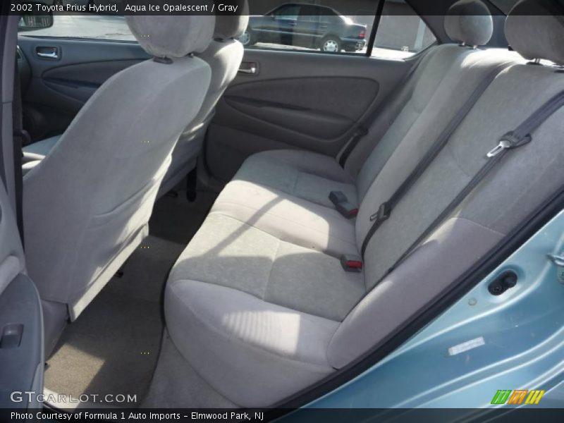 Aqua Ice Opalescent / Gray 2002 Toyota Prius Hybrid
