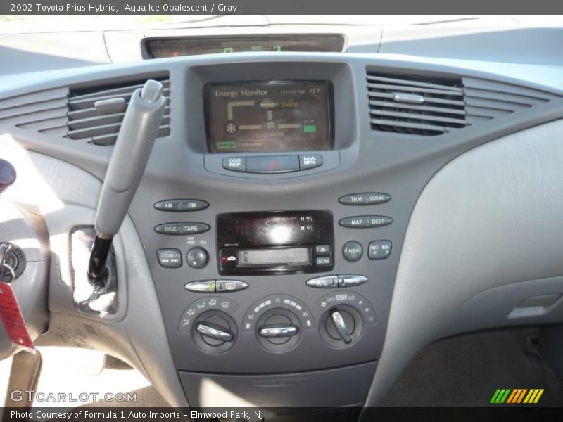 Aqua Ice Opalescent / Gray 2002 Toyota Prius Hybrid