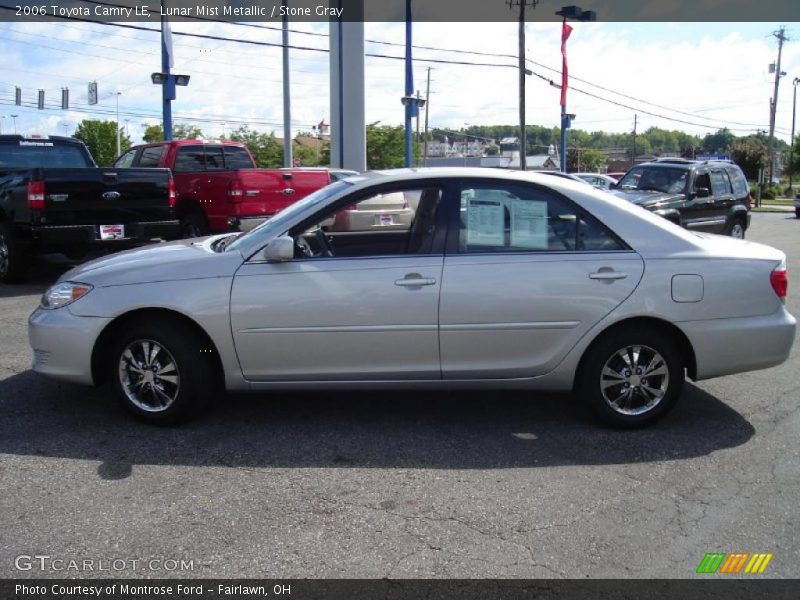 Lunar Mist Metallic / Stone Gray 2006 Toyota Camry LE