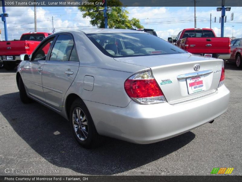 Lunar Mist Metallic / Stone Gray 2006 Toyota Camry LE