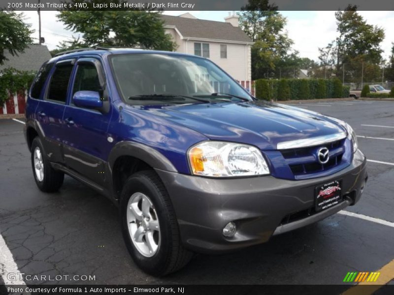Lapis Blue Metallic / Dark Flint Gray 2005 Mazda Tribute s 4WD