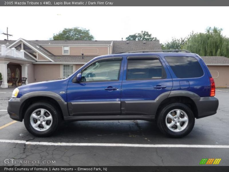 Lapis Blue Metallic / Dark Flint Gray 2005 Mazda Tribute s 4WD