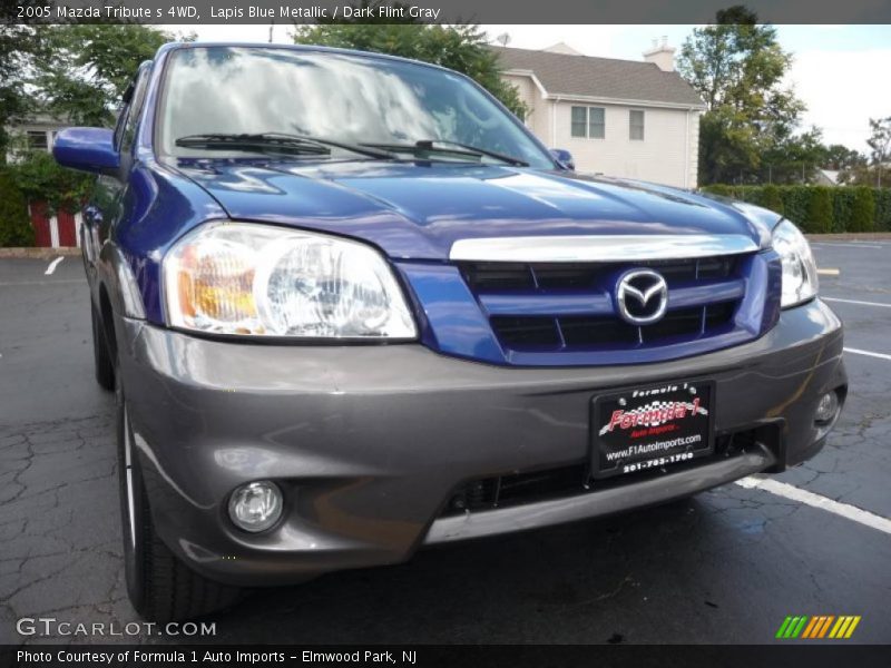 Lapis Blue Metallic / Dark Flint Gray 2005 Mazda Tribute s 4WD