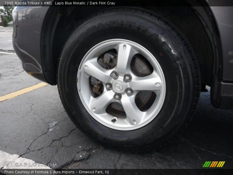 Lapis Blue Metallic / Dark Flint Gray 2005 Mazda Tribute s 4WD