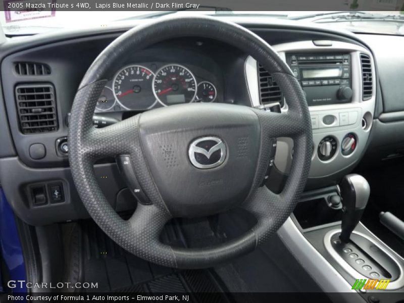 Lapis Blue Metallic / Dark Flint Gray 2005 Mazda Tribute s 4WD
