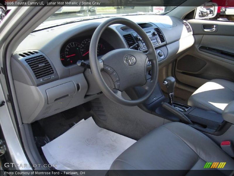 Lunar Mist Metallic / Stone Gray 2006 Toyota Camry LE
