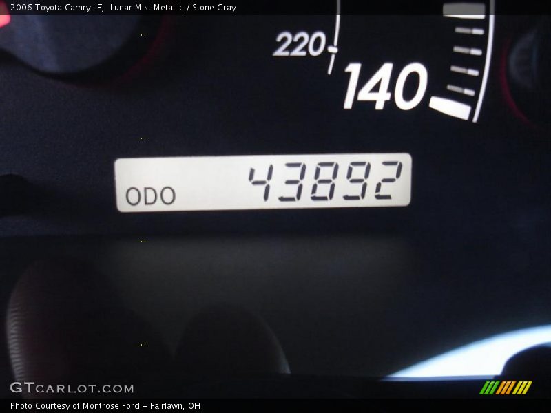 Lunar Mist Metallic / Stone Gray 2006 Toyota Camry LE