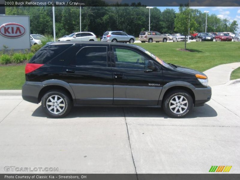 Black / Gray 2003 Buick Rendezvous CX