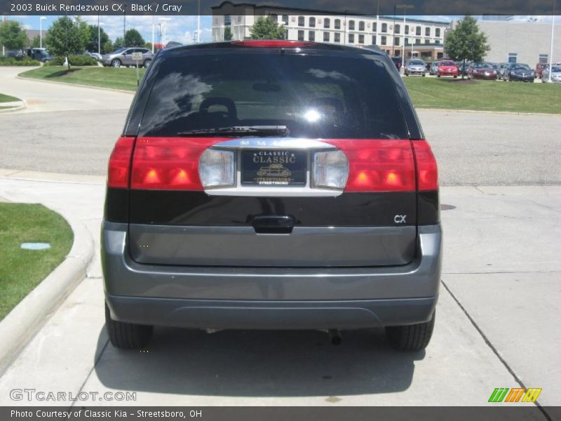 Black / Gray 2003 Buick Rendezvous CX