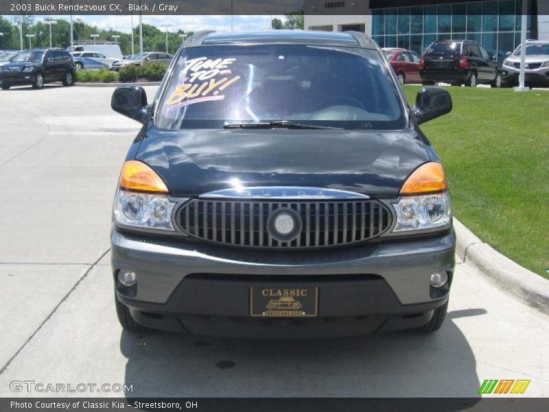 Black / Gray 2003 Buick Rendezvous CX