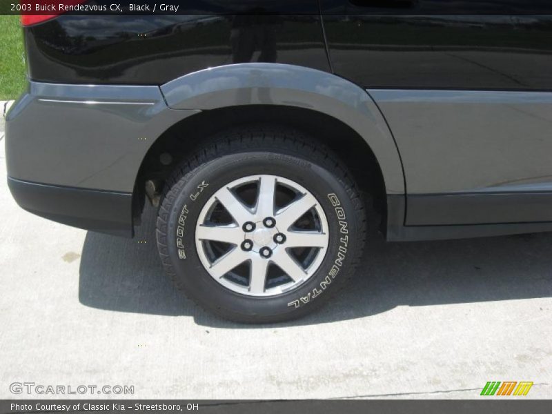 Black / Gray 2003 Buick Rendezvous CX