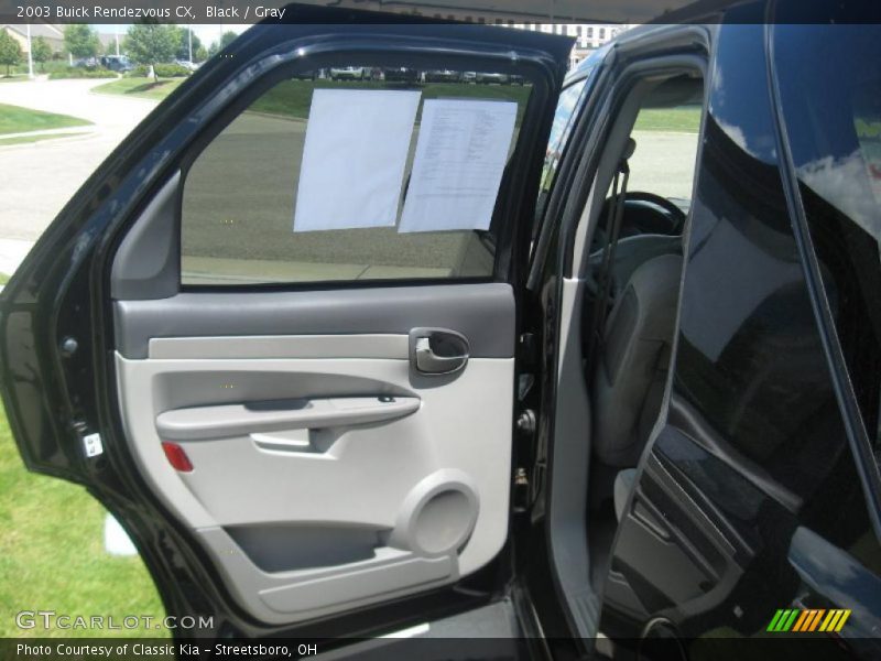 Black / Gray 2003 Buick Rendezvous CX