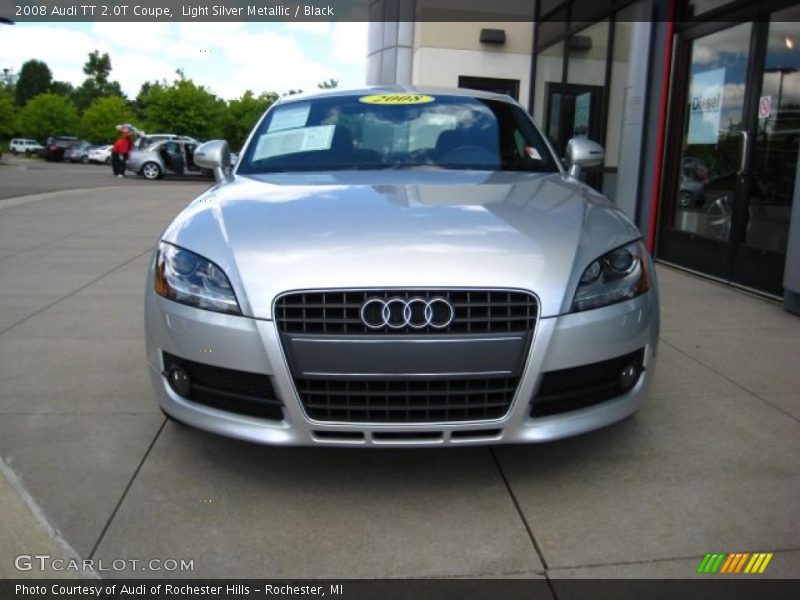 Light Silver Metallic / Black 2008 Audi TT 2.0T Coupe