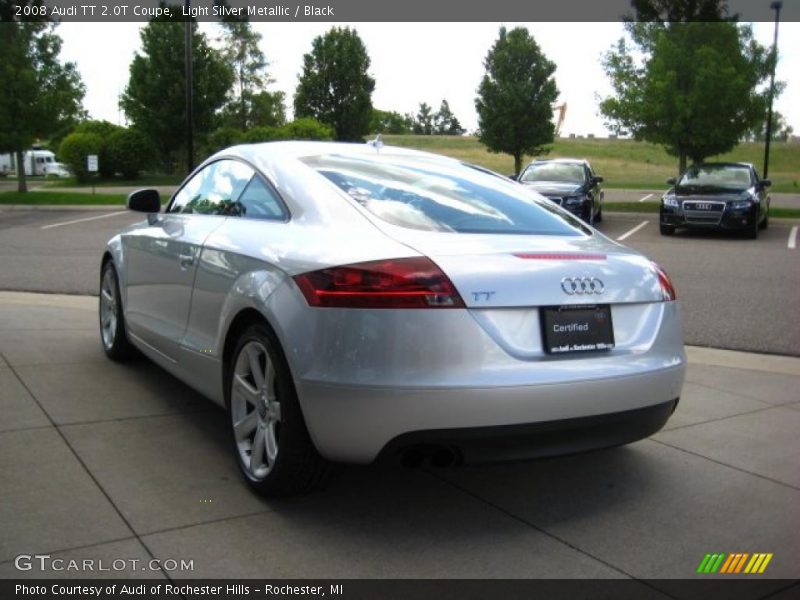 Light Silver Metallic / Black 2008 Audi TT 2.0T Coupe