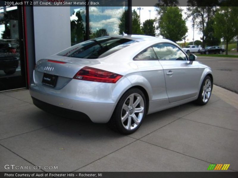Light Silver Metallic / Black 2008 Audi TT 2.0T Coupe