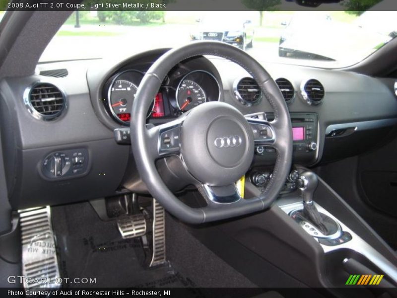 Light Silver Metallic / Black 2008 Audi TT 2.0T Coupe