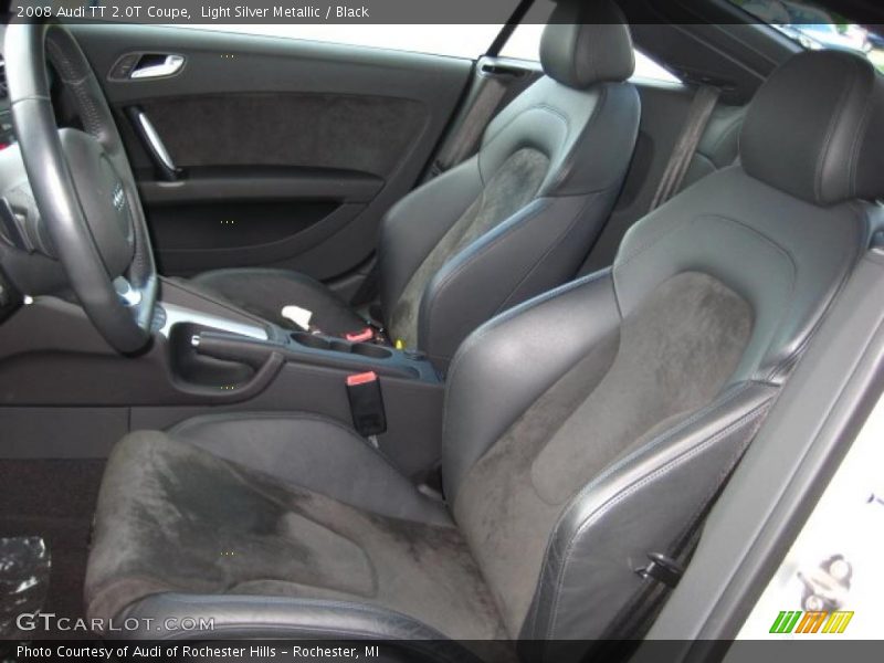 Light Silver Metallic / Black 2008 Audi TT 2.0T Coupe
