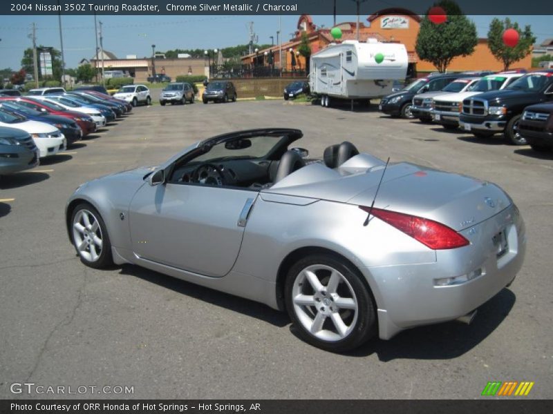 Chrome Silver Metallic / Charcoal 2004 Nissan 350Z Touring Roadster