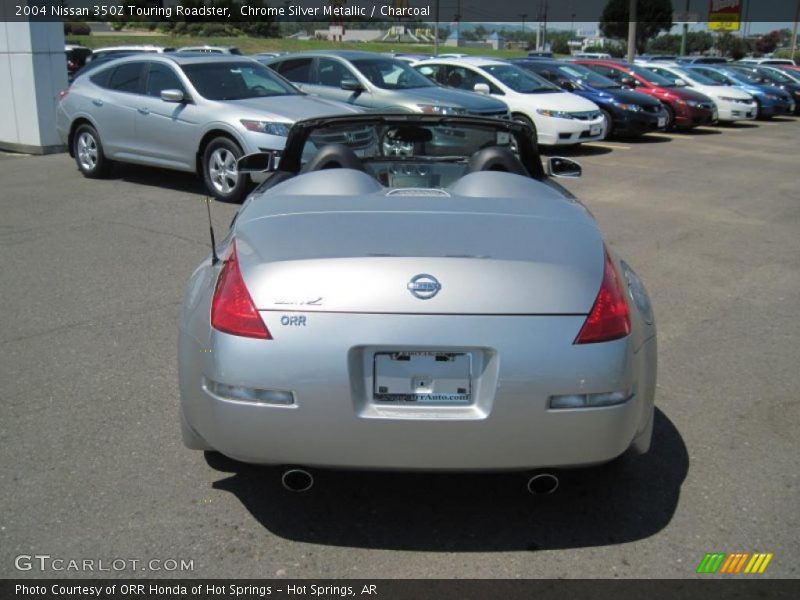 Chrome Silver Metallic / Charcoal 2004 Nissan 350Z Touring Roadster
