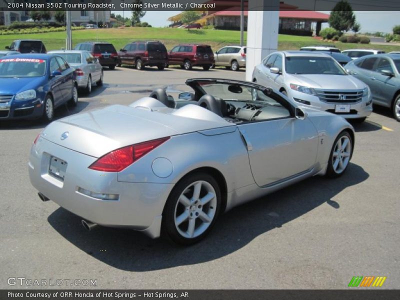 Chrome Silver Metallic / Charcoal 2004 Nissan 350Z Touring Roadster