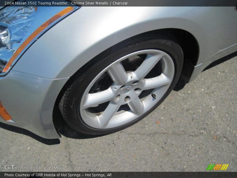Chrome Silver Metallic / Charcoal 2004 Nissan 350Z Touring Roadster