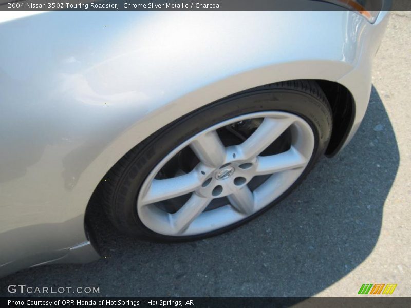 Chrome Silver Metallic / Charcoal 2004 Nissan 350Z Touring Roadster