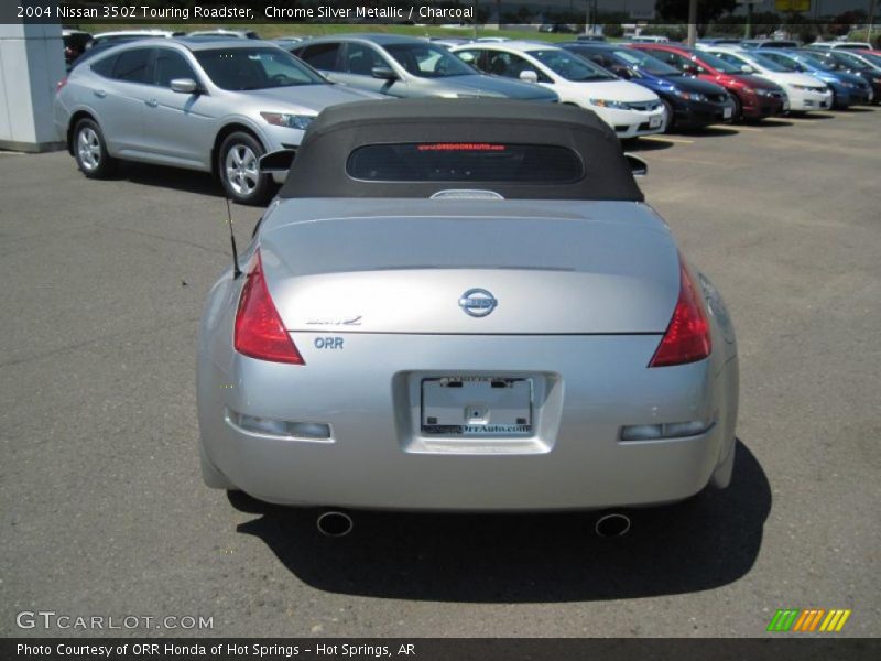 Chrome Silver Metallic / Charcoal 2004 Nissan 350Z Touring Roadster