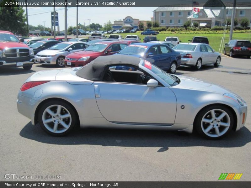 Chrome Silver Metallic / Charcoal 2004 Nissan 350Z Touring Roadster
