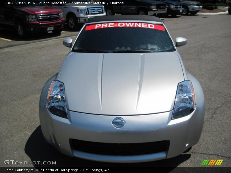 Chrome Silver Metallic / Charcoal 2004 Nissan 350Z Touring Roadster