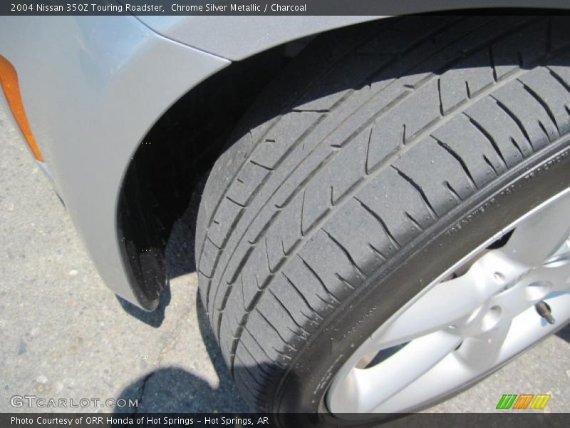 Chrome Silver Metallic / Charcoal 2004 Nissan 350Z Touring Roadster