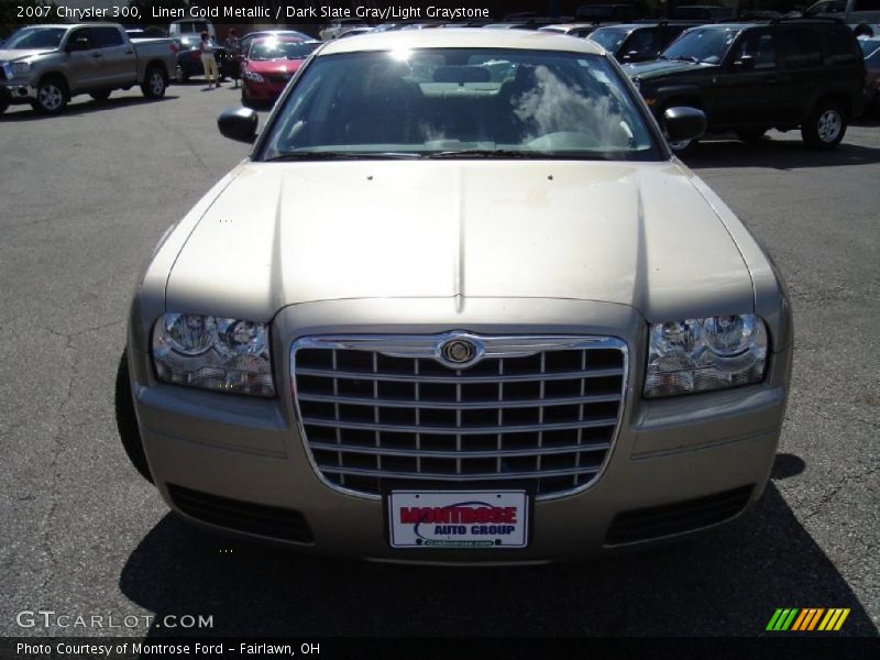 Linen Gold Metallic / Dark Slate Gray/Light Graystone 2007 Chrysler 300