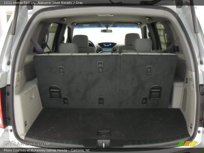 Alabaster Silver Metallic / Gray 2011 Honda Pilot LX