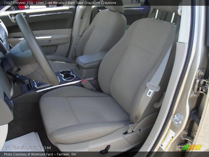 Linen Gold Metallic / Dark Slate Gray/Light Graystone 2007 Chrysler 300