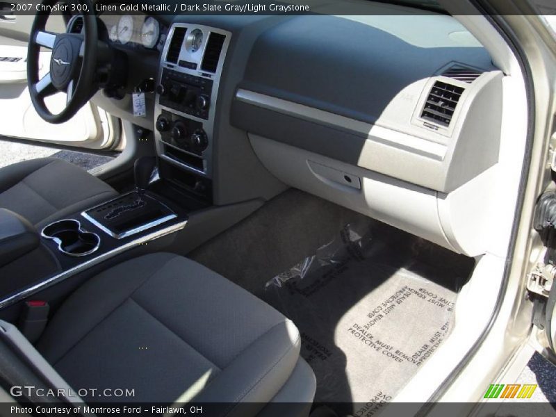Linen Gold Metallic / Dark Slate Gray/Light Graystone 2007 Chrysler 300