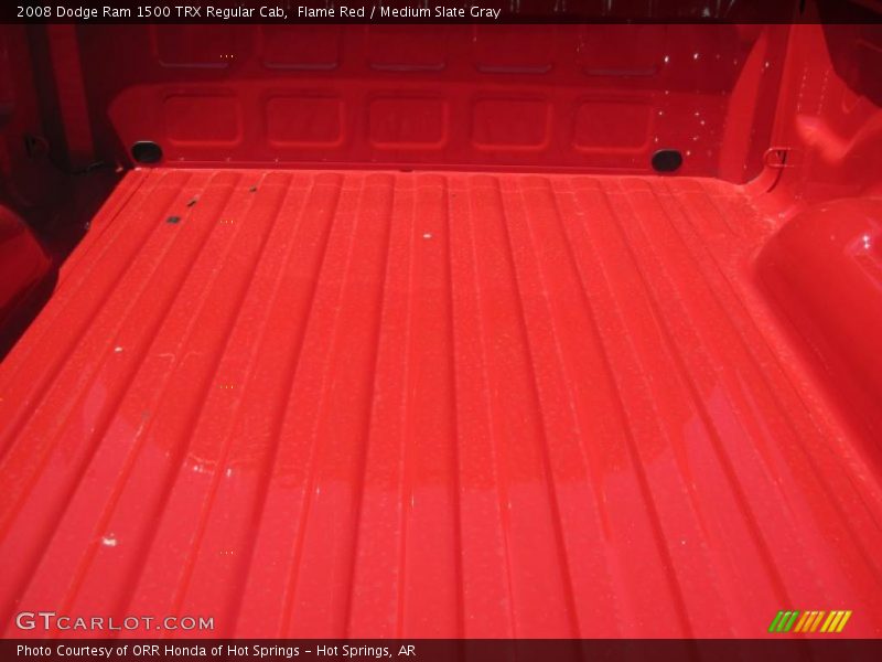 Flame Red / Medium Slate Gray 2008 Dodge Ram 1500 TRX Regular Cab