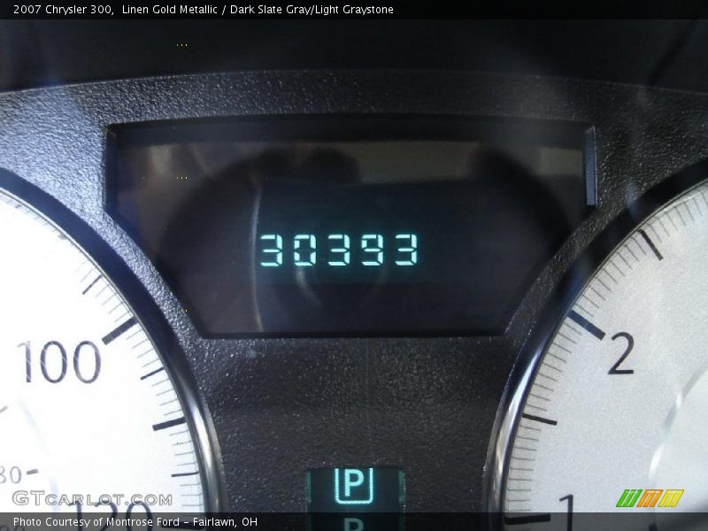 Linen Gold Metallic / Dark Slate Gray/Light Graystone 2007 Chrysler 300
