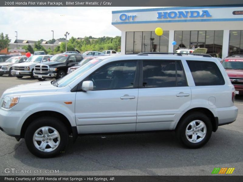 Billet Silver Metallic / Gray 2008 Honda Pilot Value Package