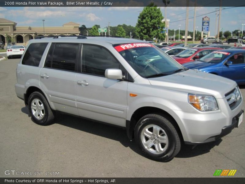 Billet Silver Metallic / Gray 2008 Honda Pilot Value Package