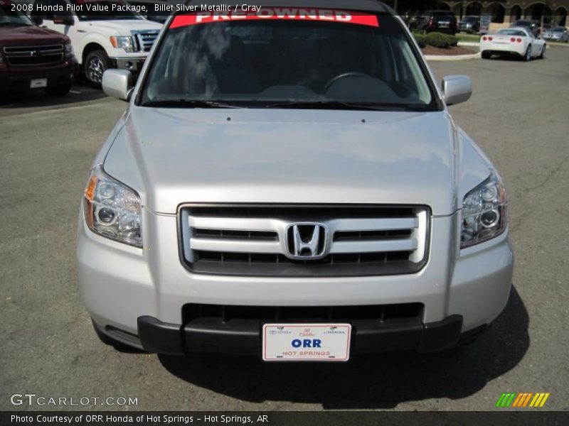 Billet Silver Metallic / Gray 2008 Honda Pilot Value Package