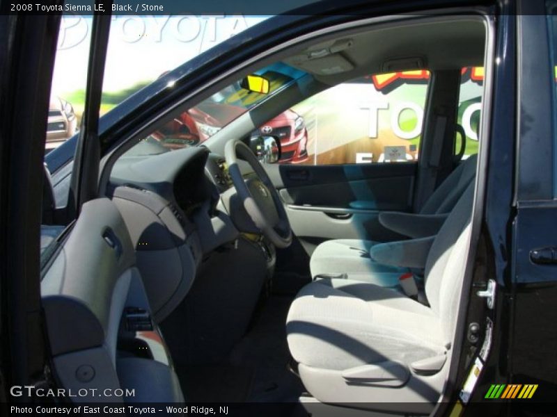 Black / Stone 2008 Toyota Sienna LE