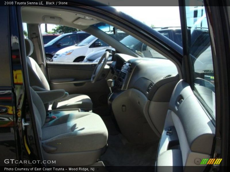 Black / Stone 2008 Toyota Sienna LE