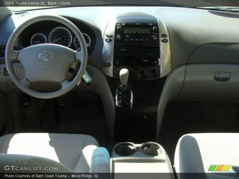 Black / Stone 2008 Toyota Sienna LE