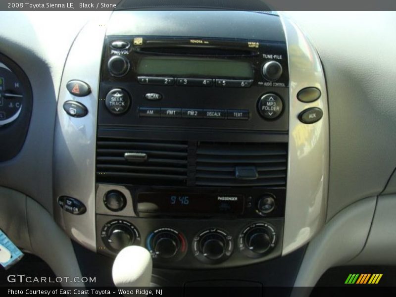 Black / Stone 2008 Toyota Sienna LE